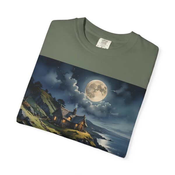 WilderNest Cottage Moonlight T-Shirt - Unisex Garment-Dyed Tee for Nature Lovers - Image 30