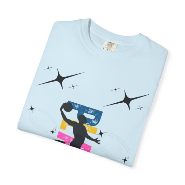 Unisex Garment-Dyed T-Shirt - Vibrant Athletic Design with Stars - Image 30