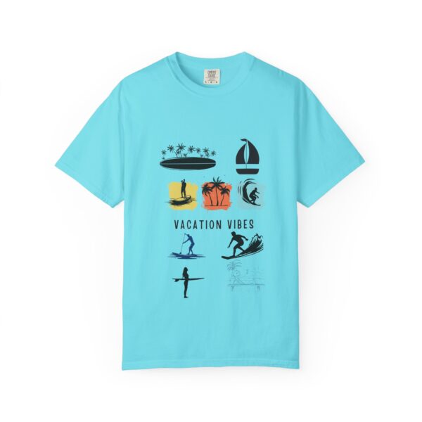 Vacation Vibes Unisex Garment-Dyed T-Shirt for Beach Lovers - Image 49