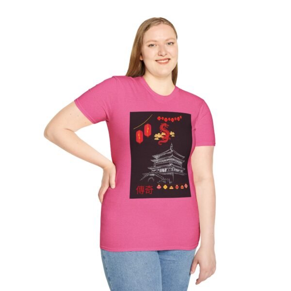 Cultural Heritage Unisex Softstyle T-Shirt | Lunar New Year Celebration Design - Image 49