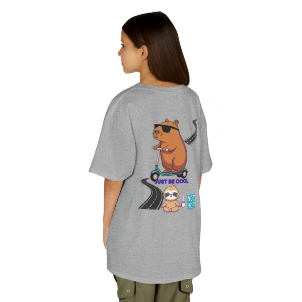 Cool Bear Kids Heavy Cotton Tee - Just Be Cool Graphic T-Shirt - Image 15