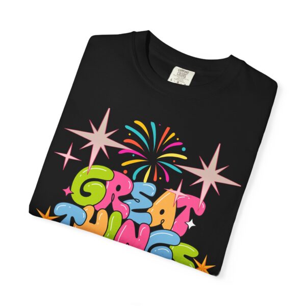 Great Things Await Me T-Shirt | Positive Vibe Unisex Tee - Image 15