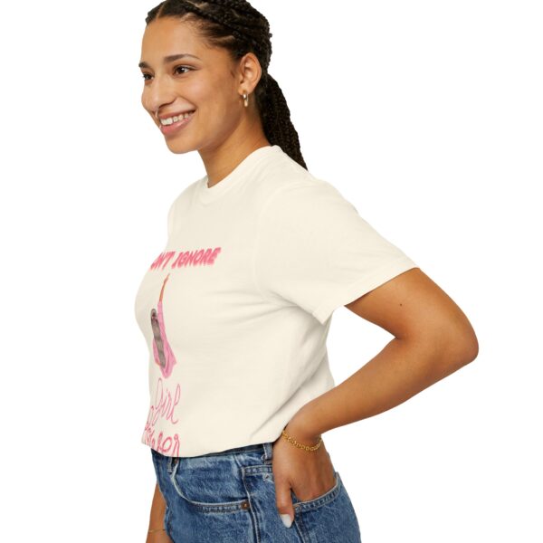 Girl Power Garment-Dyed T-shirt - Feminist Statement Tee - Image 15