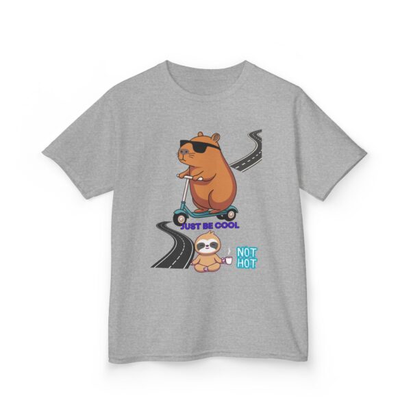 Cool Bear Kids Heavy Cotton Tee - Just Be Cool Graphic T-Shirt - Image 12