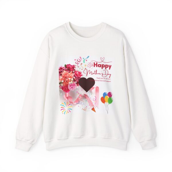 Happy Mother's Day Crewneck Sweatshirt - Floral Design, Gift for Moms - Image 2