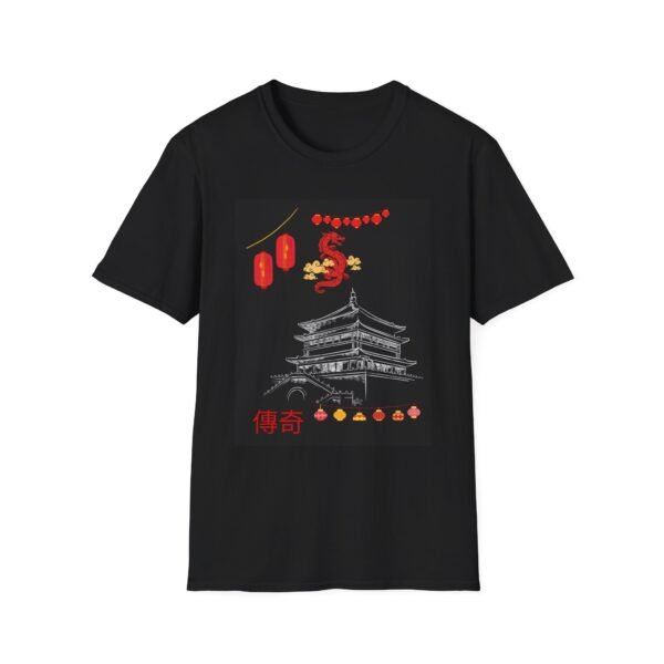 Cultural Heritage Unisex Softstyle T-Shirt | Lunar New Year Celebration Design - Image 2