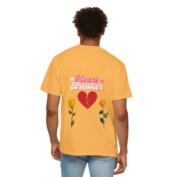 Heartbreaker Unisex Garment-Dyed T-Shirt with Floral Design - Image 48