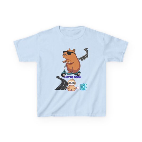 Cool Bear Kids Heavy Cotton Tee - Just Be Cool Graphic T-Shirt - Image 19
