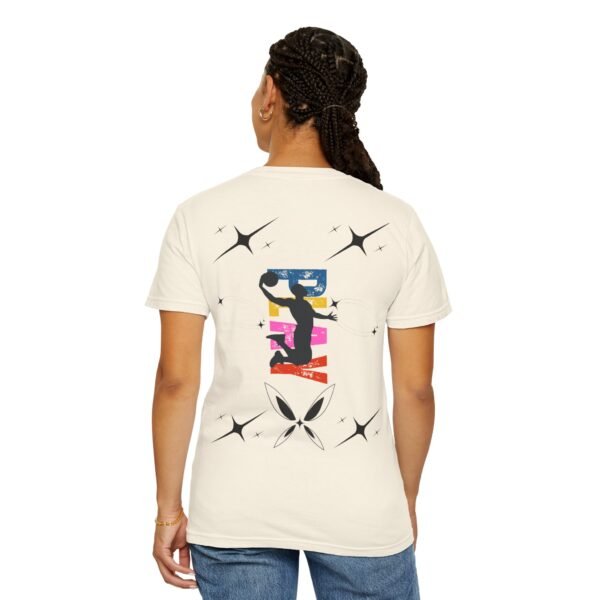 Unisex Garment-Dyed T-Shirt - Vibrant Athletic Design with Stars - Image 16