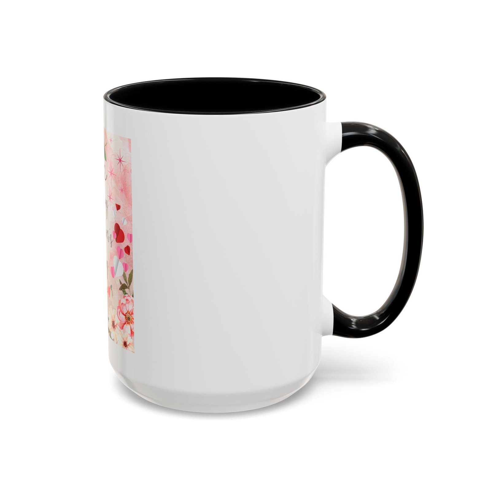 Happy Mother's Day Accent Coffee Mug - Floral Design, 11 & 15oz - Image 18