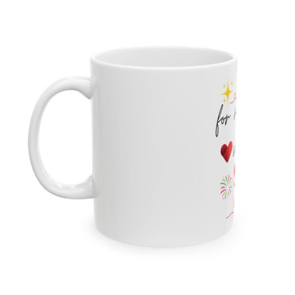 Romantic Ceramic Mug - 'For My Lovely Wife' - Perfect Gift for Anniversaries and Special Occasions - Image 3