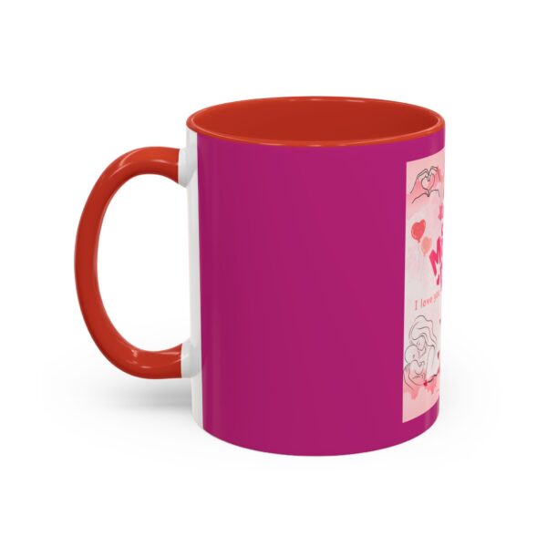 #1 Mom Happy Mother's Day Accent Coffee Mug - Perfect Gift for Moms - Image 15