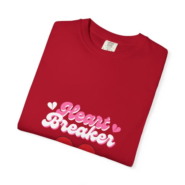 Heartbreaker Unisex Garment-Dyed T-Shirt with Floral Design - Image 136