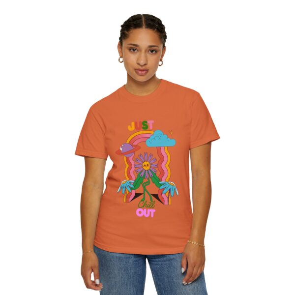 Chill Out Graphic T-Shirt - Unisex Garment-Dyed Tee - Image 24