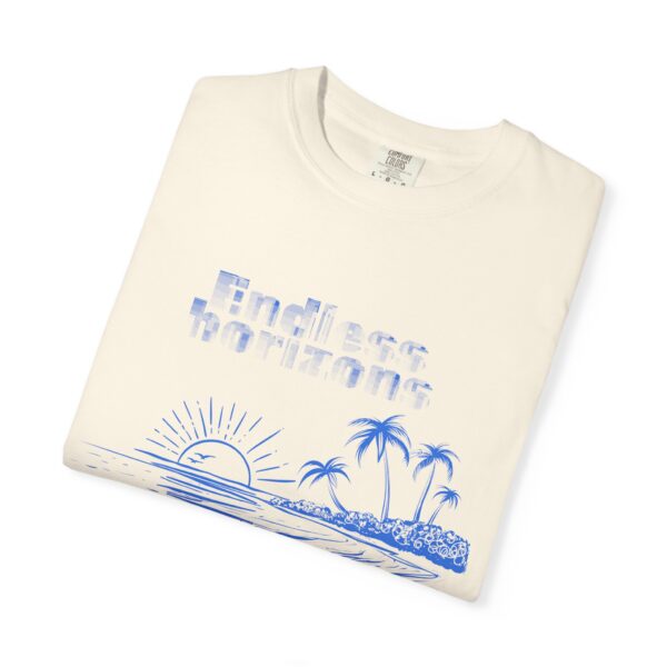 Endless Horizons Beach T-Shirt - Unisex Garment-Dyed Summer Tee - Image 12