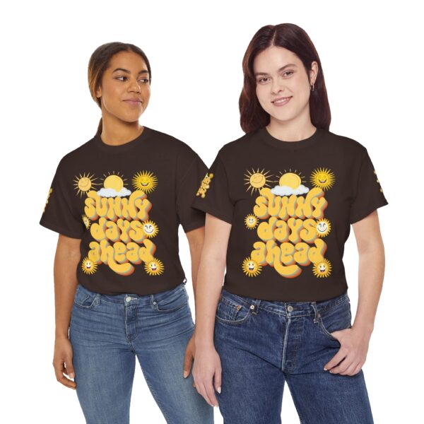 Sunny Days Ahead Unisex Heavy Cotton Tee - Fun Sun Graphic T-Shirt - Image 13