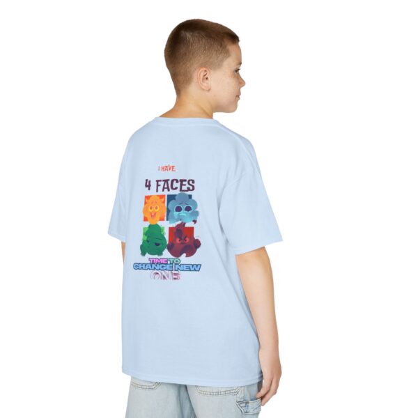 Kids 4 Faces Fun Tee - Change New One - Image 8