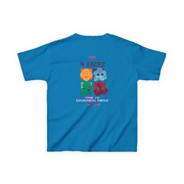 Kids 4 Faces Fun Tee - Change New One - Image 47