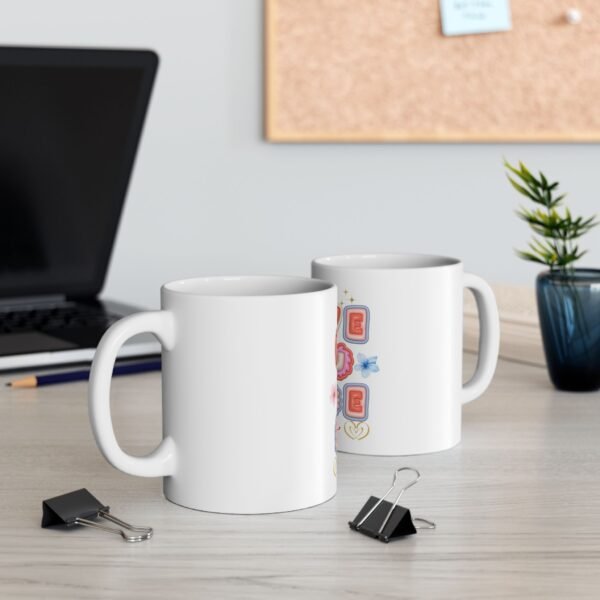 Cute Love You Babe Ceramic Mug - Perfect Gift for Valentine's Day - Image 6