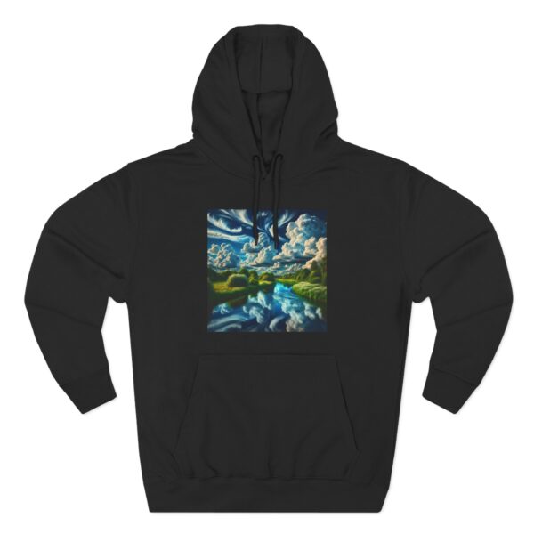 Three-Panel Fleece Hoodie - Image 9