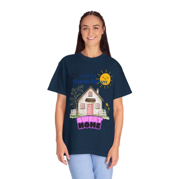 Cozy Home Vibes T-Shirt - "Living Warm Haven" Design - Image 32