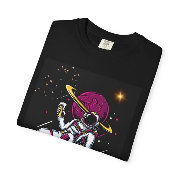 Far Away Astronaut T-Shirt - Garment-Dyed Unisex Tee for Space Lovers - Image 4