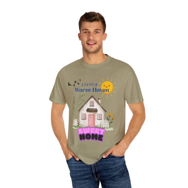 Cozy Home Vibes T-Shirt - "Living Warm Haven" Design - Image 13