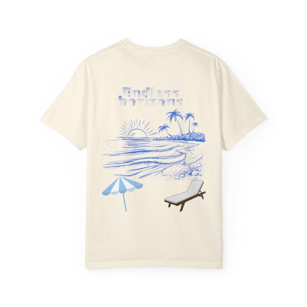 Endless Horizons Beach T-Shirt - Unisex Garment-Dyed Summer Tee - Image 11
