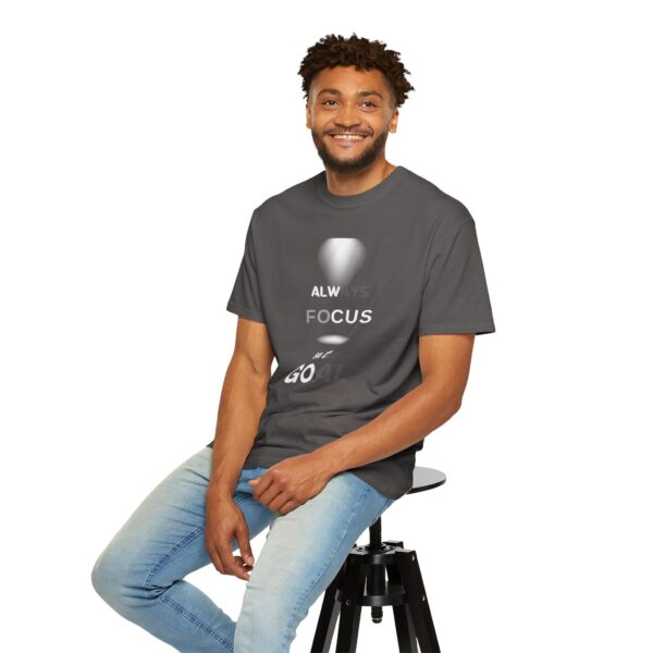 Motivational T-Shirt: Always Focus on the Goal - Image 18