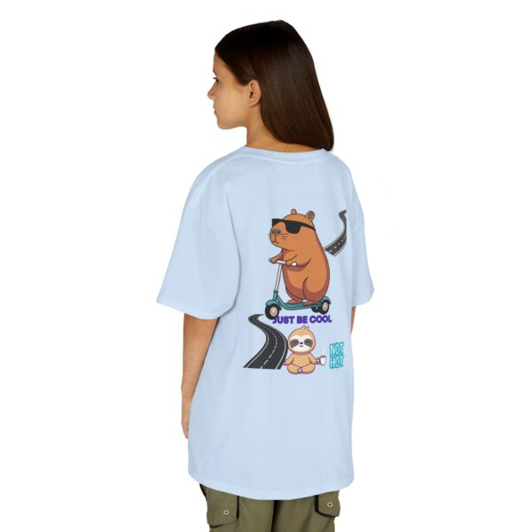 Cool Bear Kids Heavy Cotton Tee - Just Be Cool Graphic T-Shirt - Image 24