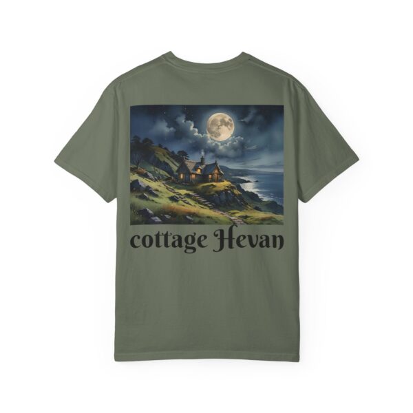 WilderNest Cottage Moonlight T-Shirt - Unisex Garment-Dyed Tee for Nature Lovers - Image 29