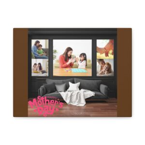 Happy Mother's Day Canvas Art - Stretched Wall Decor for Celebrating Moms