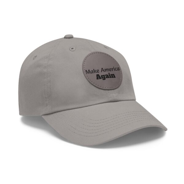 Hat with Leather Patch (Round) - Image 22