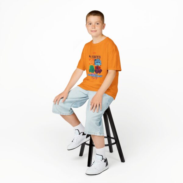 Kids 4 Faces Fun Tee - Change New One - Image 36