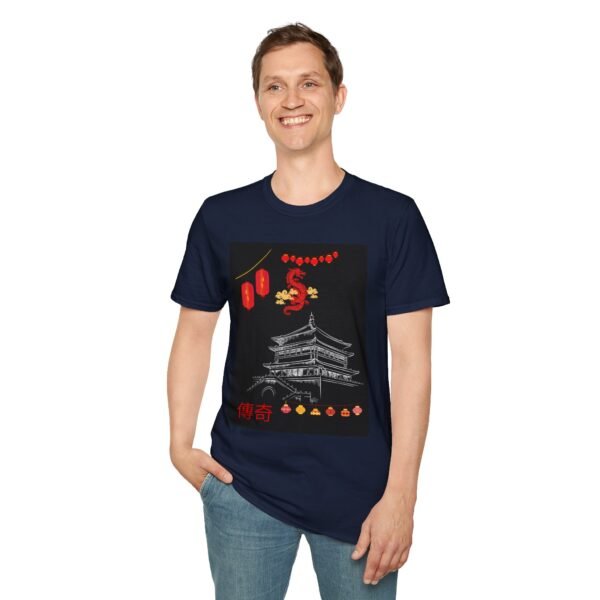 Cultural Heritage Unisex Softstyle T-Shirt | Lunar New Year Celebration Design - Image 41