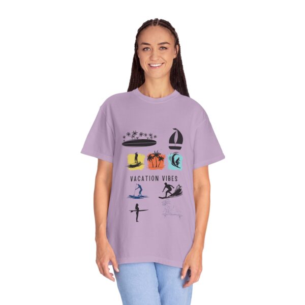 Vacation Vibes Unisex Garment-Dyed T-Shirt for Beach Lovers - Image 69