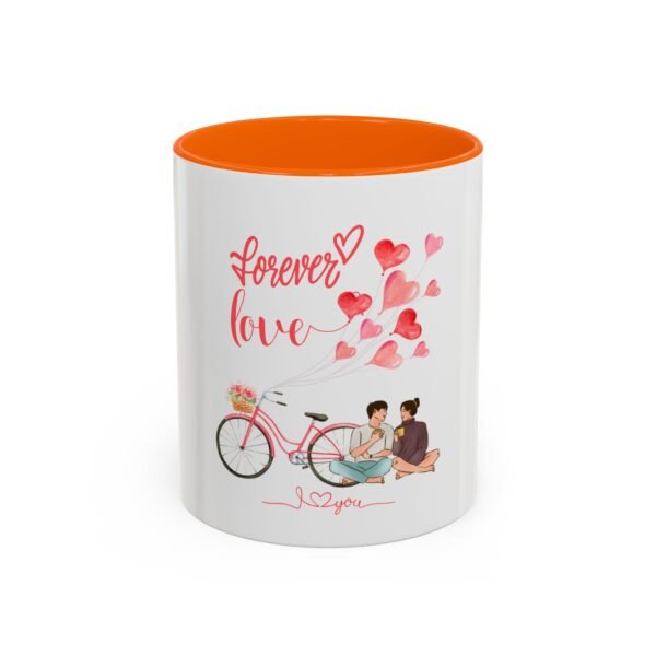 Forever Love Coffee Mug - Heart Design for Couples | 11oz & 15oz - Image 27