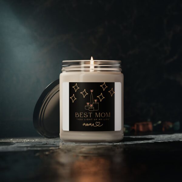 Best Mom Scented Soy Candle - You Light Up My Life - 9oz - Image 5