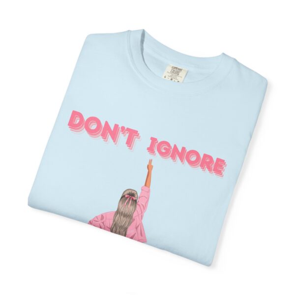 Girl Power Garment-Dyed T-shirt - Feminist Statement Tee - Image 28