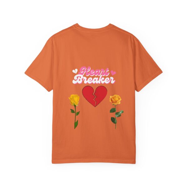 Heartbreaker Unisex Garment-Dyed T-Shirt with Floral Design - Image 51