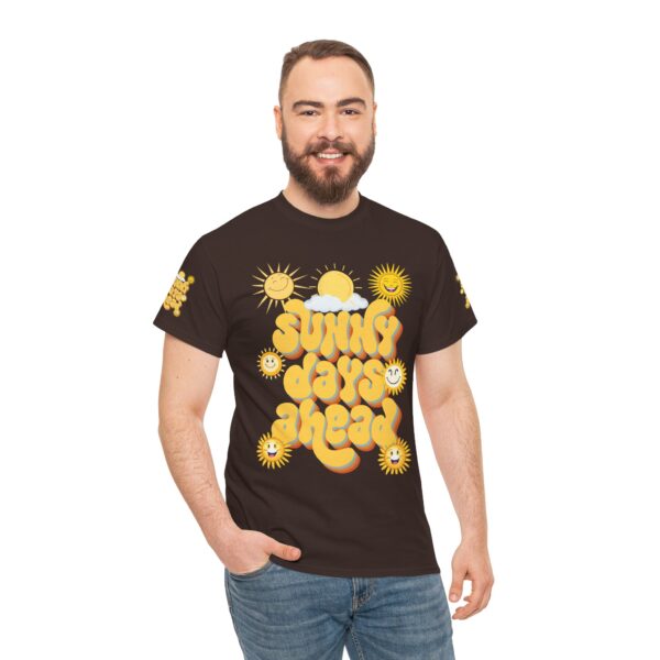 Sunny Days Ahead Unisex Heavy Cotton Tee - Fun Sun Graphic T-Shirt