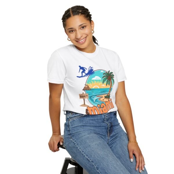 Miami Beach Adventure Unisex T-Shirt - Perfect for Summer Fun! - Image 8
