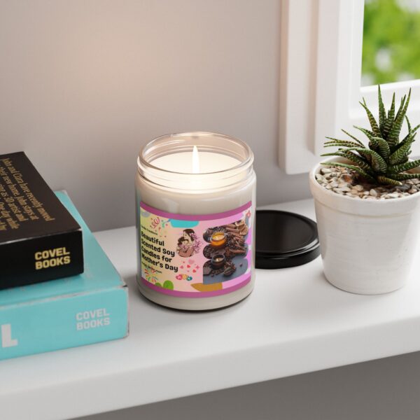 Beautiful Scented Soy Candle for Mother's Day - 9oz Fragrance Gift - Image 4
