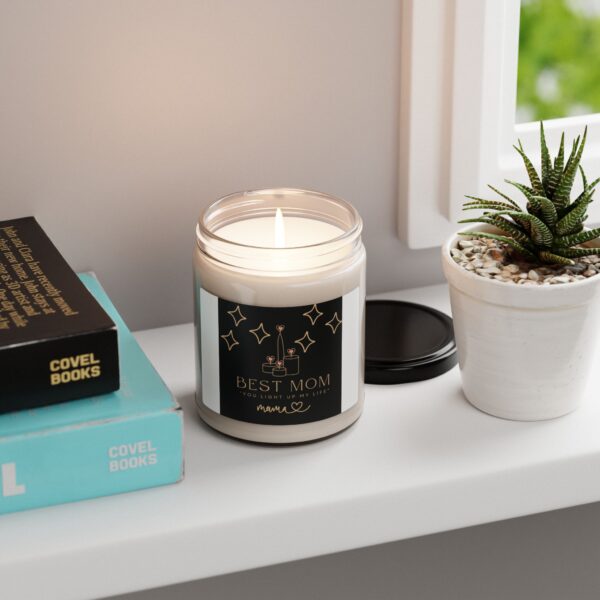 Best Mom Scented Soy Candle - You Light Up My Life - 9oz - Image 4