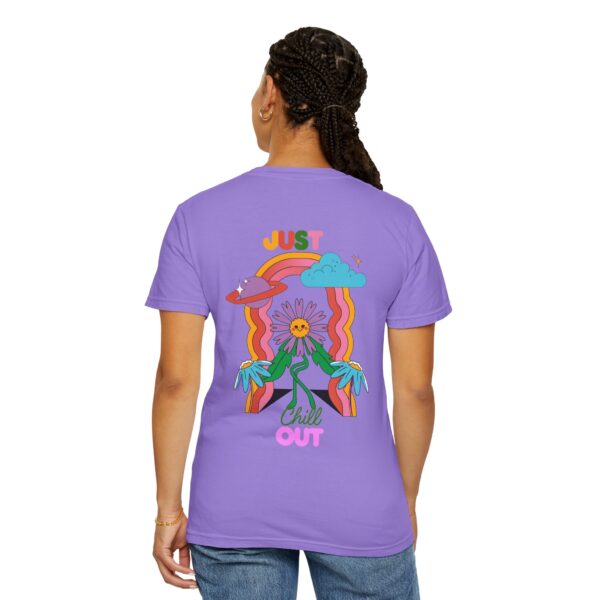 Chill Out Graphic T-Shirt - Unisex Garment-Dyed Tee - Image 43
