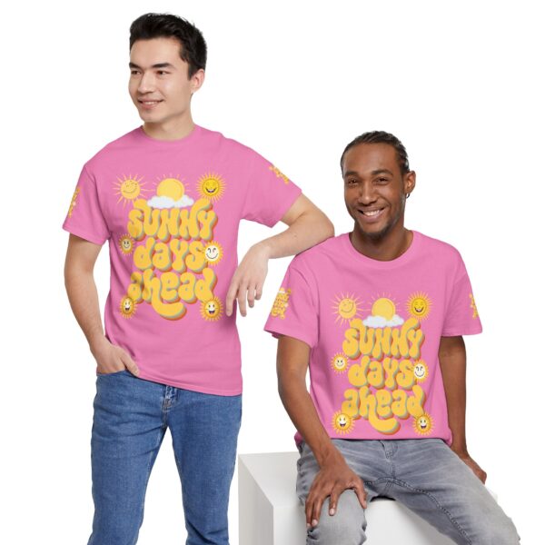Sunny Days Ahead Unisex Heavy Cotton Tee - Fun Sun Graphic T-Shirt - Image 122