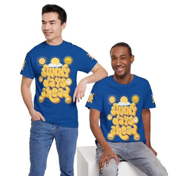 Sunny Days Ahead Unisex Heavy Cotton Tee - Fun Sun Graphic T-Shirt - Image 71
