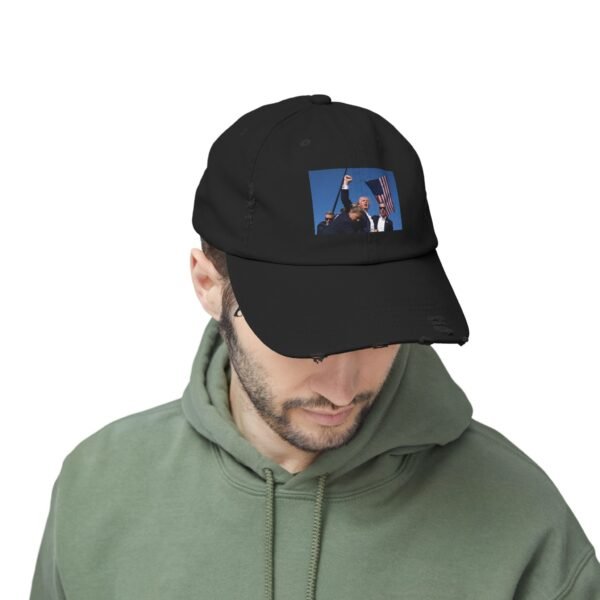 Unisex Distressed Cap - Image 7