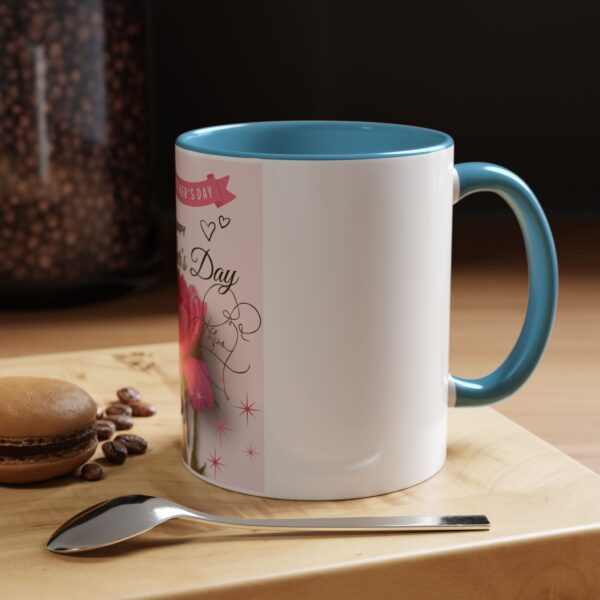 Happy Mother's Day Accent Coffee Mug - Pink Floral Design, 11oz & 15oz - Image 31