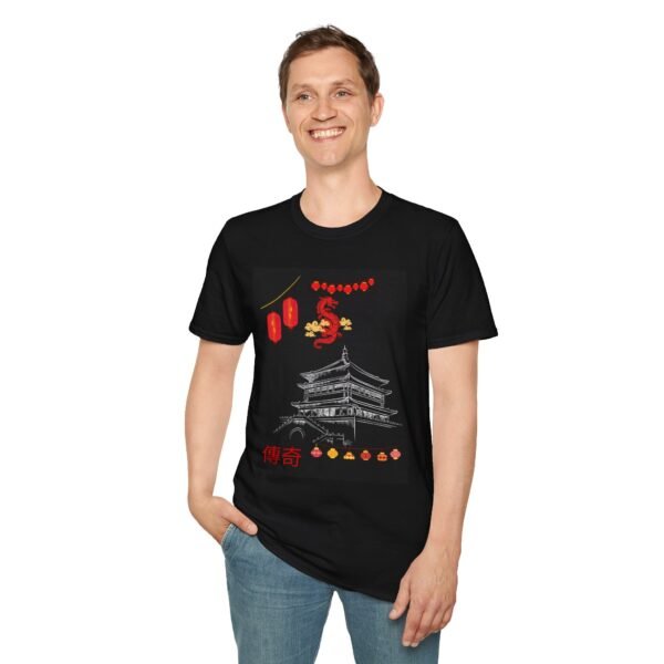 Cultural Heritage Unisex Softstyle T-Shirt | Lunar New Year Celebration Design - Image 8